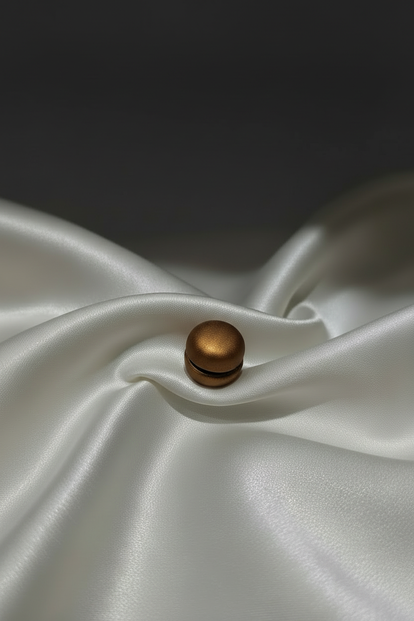 Round Hijab Magnet - Amber