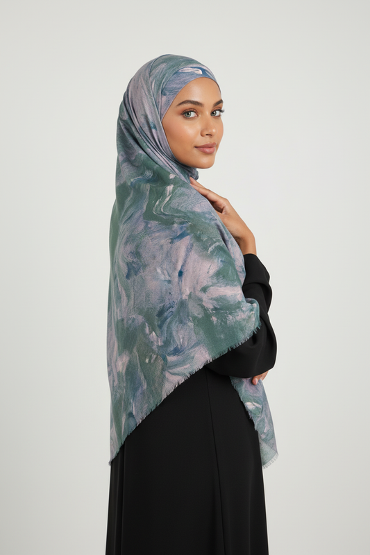 Brushstroke Series Jade Blossom