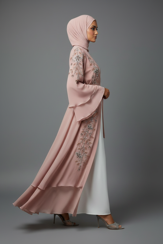 45Crystal Abaya