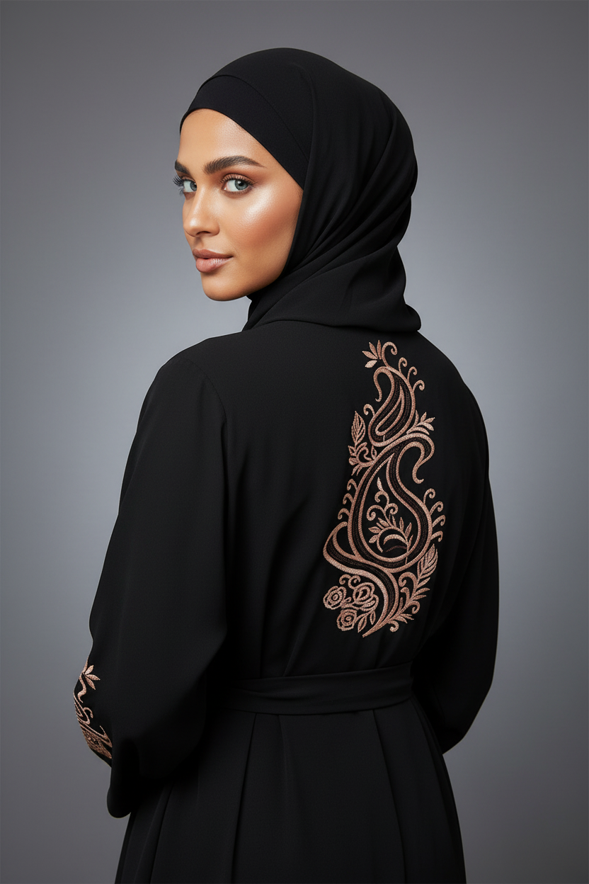 The Gilded Fable Abaya