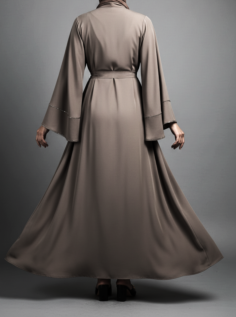 Crystal Drape Abaya