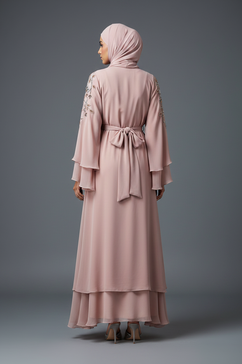 00Crystal Abaya