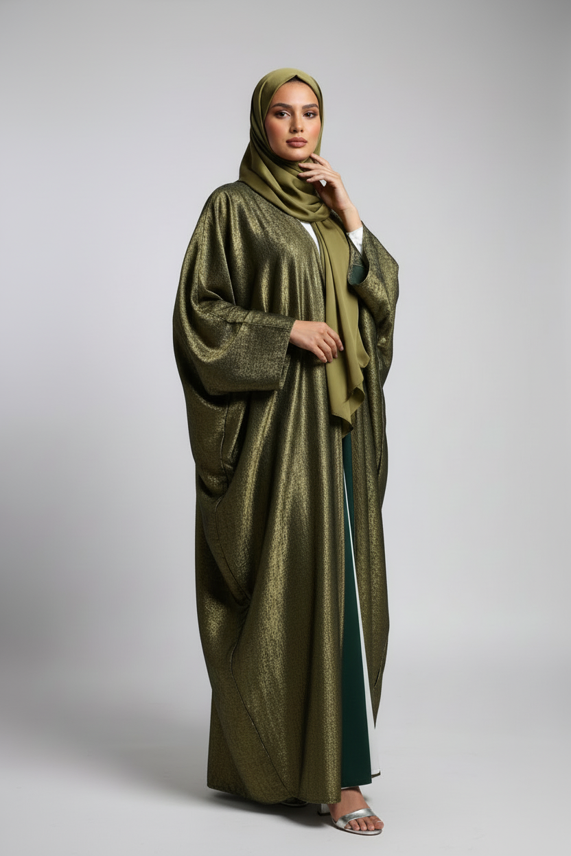 Olive Green abaya