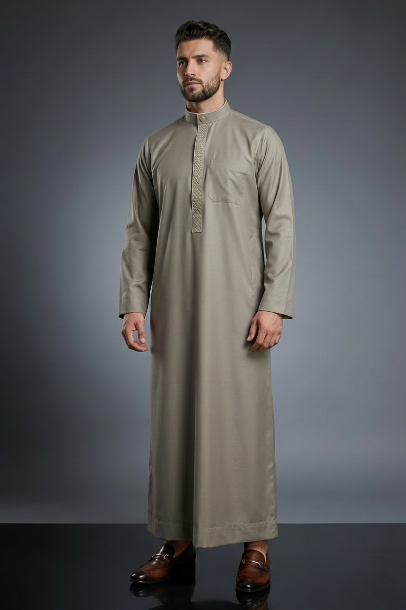 The Noble Thobe in Sage