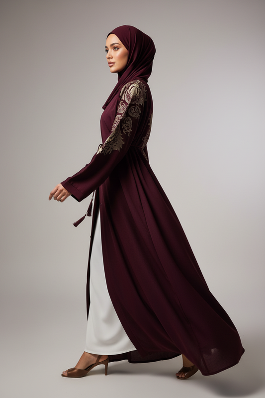 The Bordeaux Abaya
