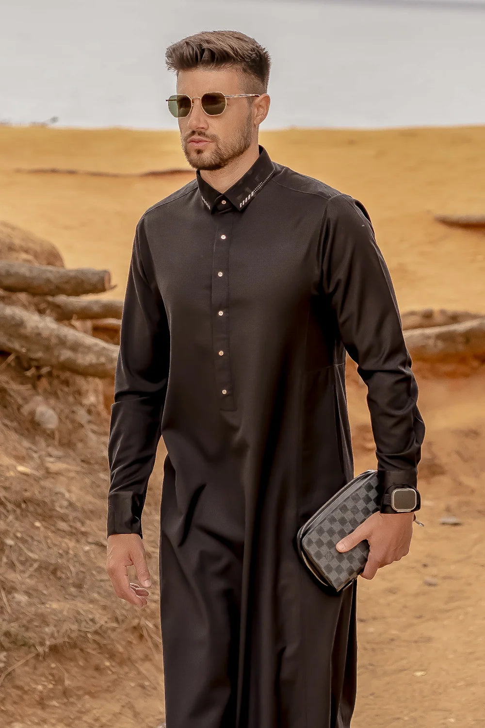 Lawung AAR2404 Organic Cotton Thobe