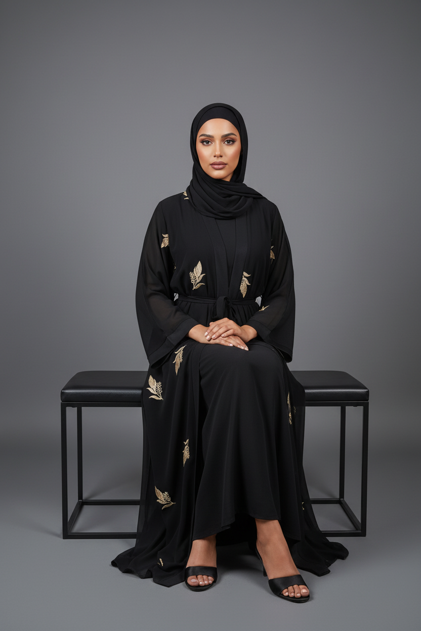The Whisper Garden Abaya
