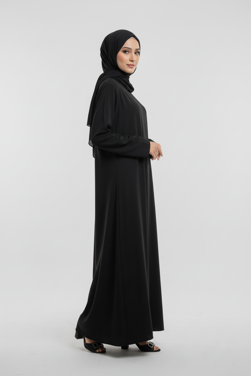 Black Essentials Abaya
