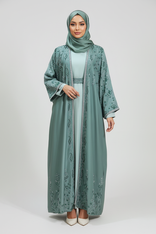Zahra Crystal Abaya