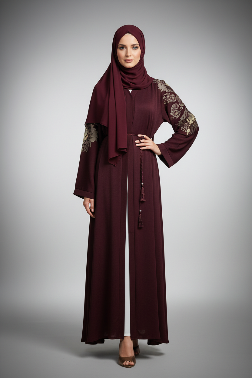 The Bordeaux Abaya