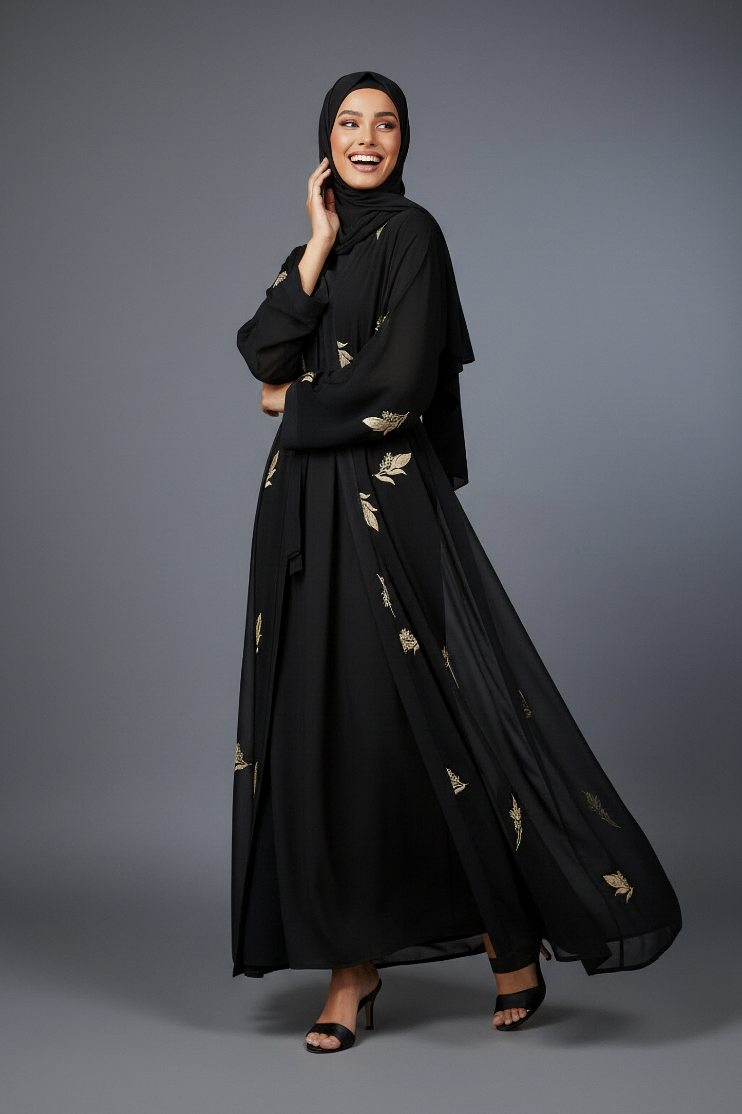 The Whisper Garden Abaya