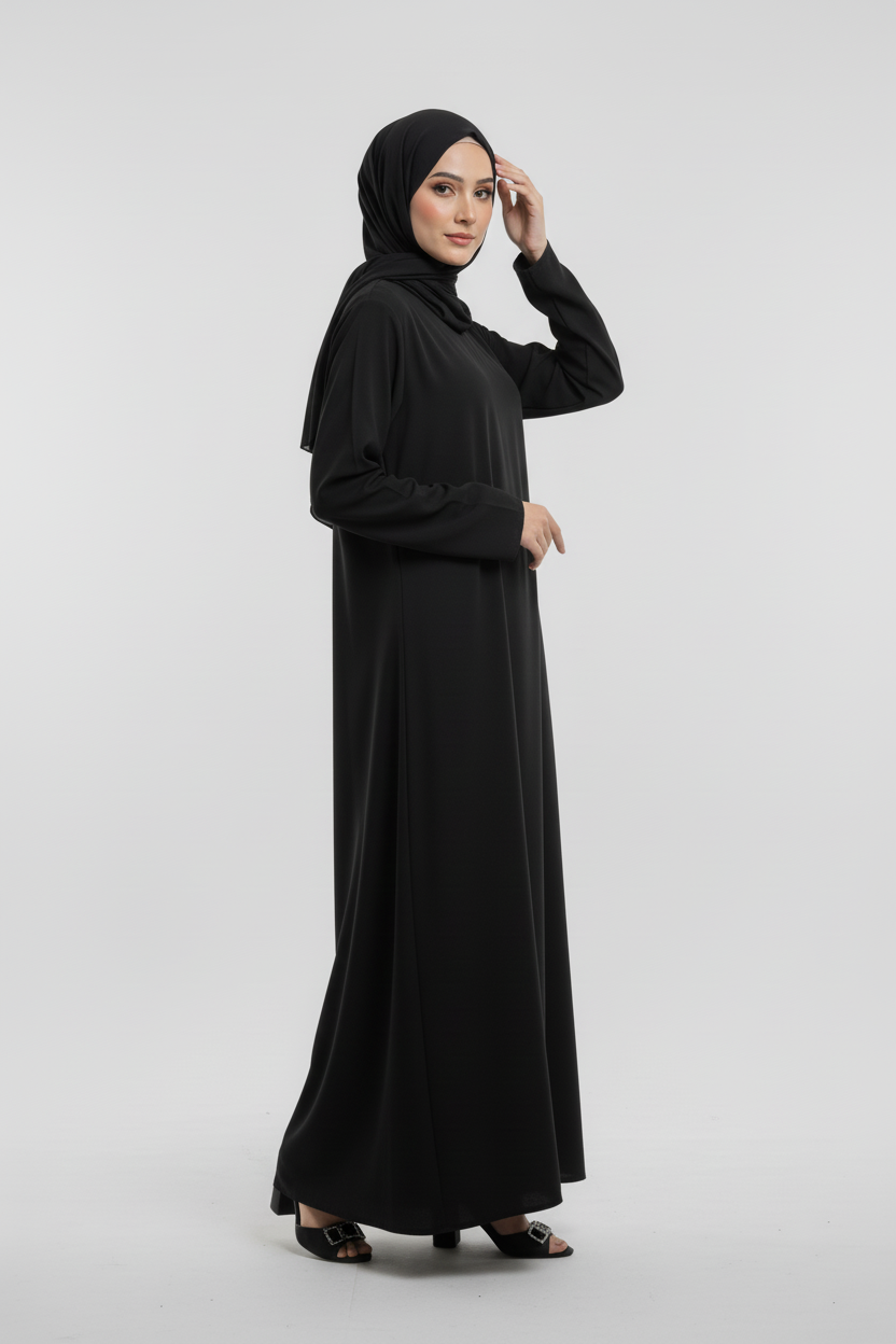 Black Essentials Abaya