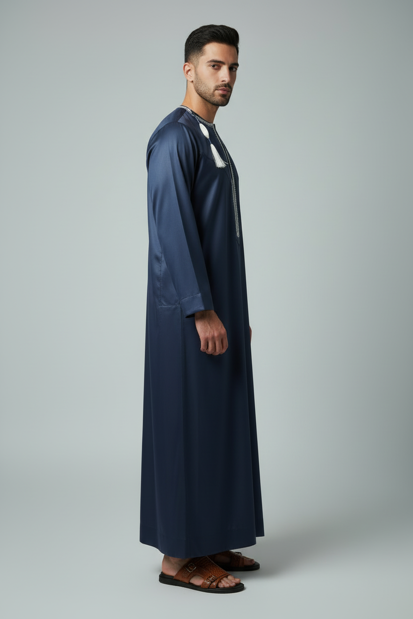 Midnight Lustre Emirati Thobe