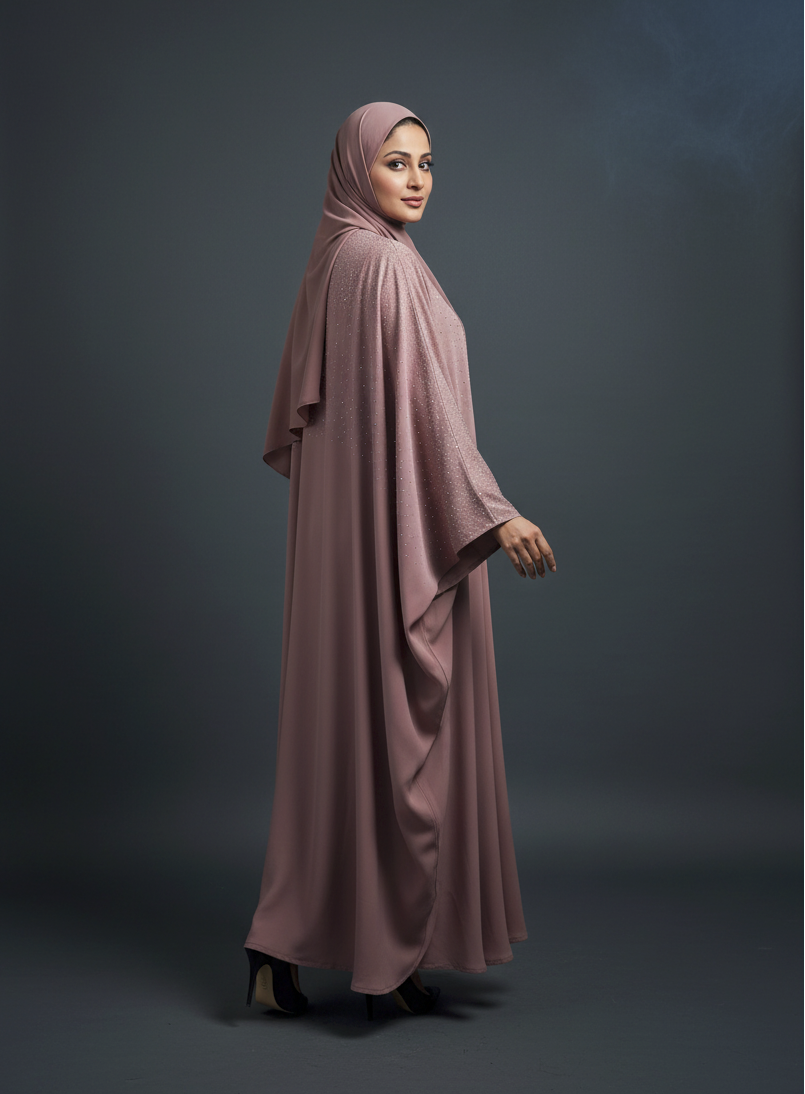 Sahara Rose Abaya