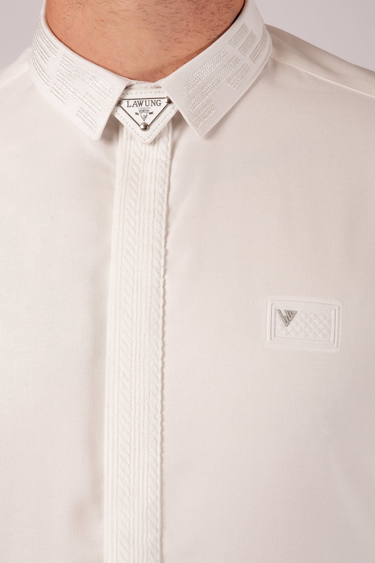 Lawung AAR25322 Classic White Thobe