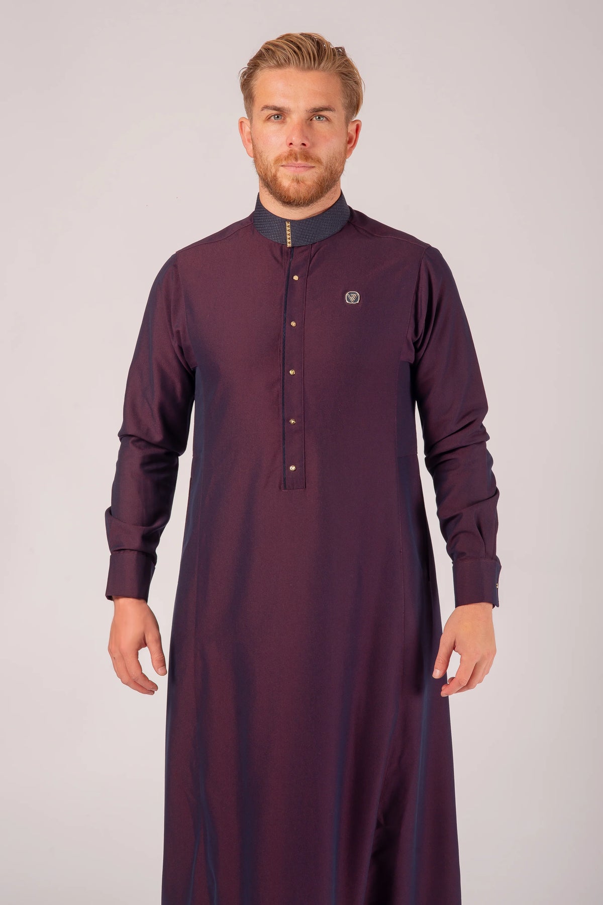 Lawung AAR25324 Midnight Purple Thobe