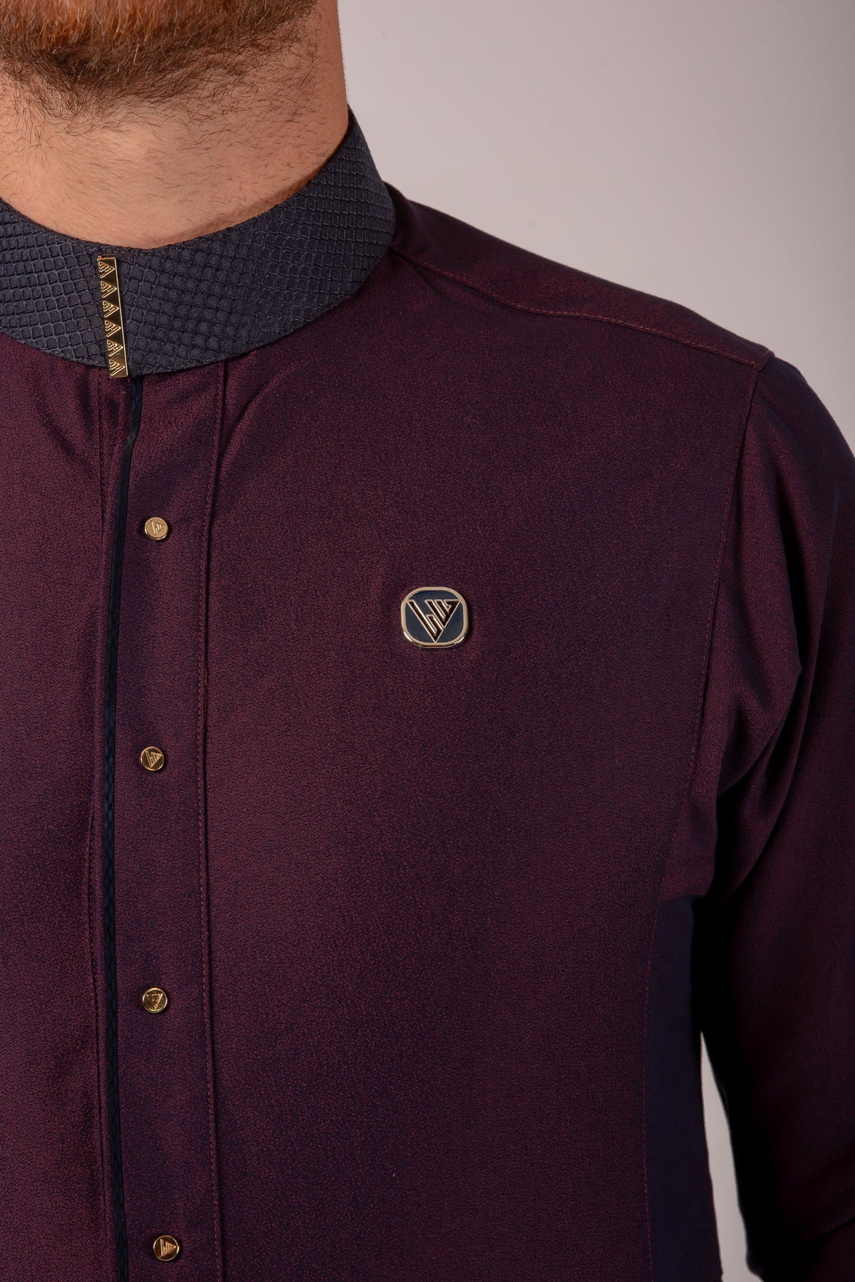Lawung AAR25324 Midnight Purple Thobe