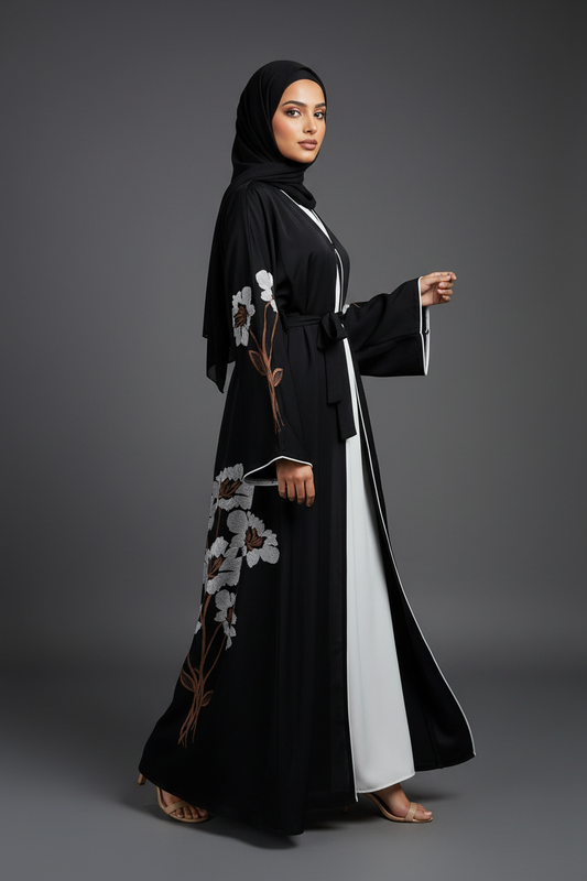 The Black Dahlia Abaya