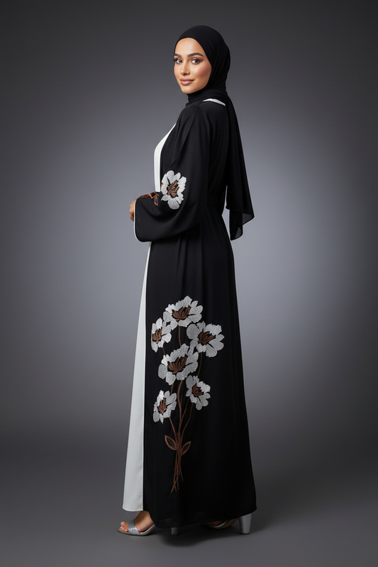 The Black Dahlia Abaya