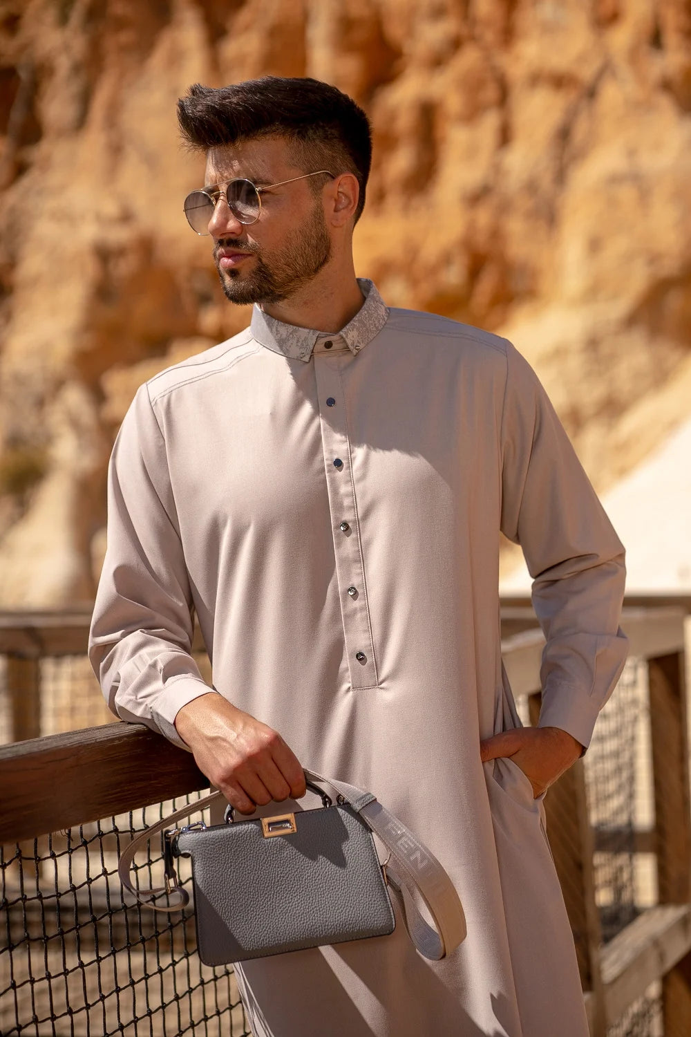 Lawung LWR2419 Organic Cotton Thobe