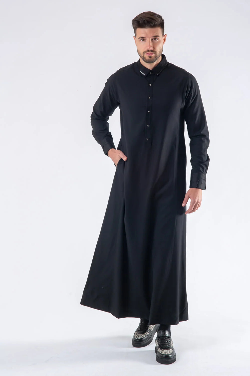 Lawung AAR2404 Organic Cotton Thobe