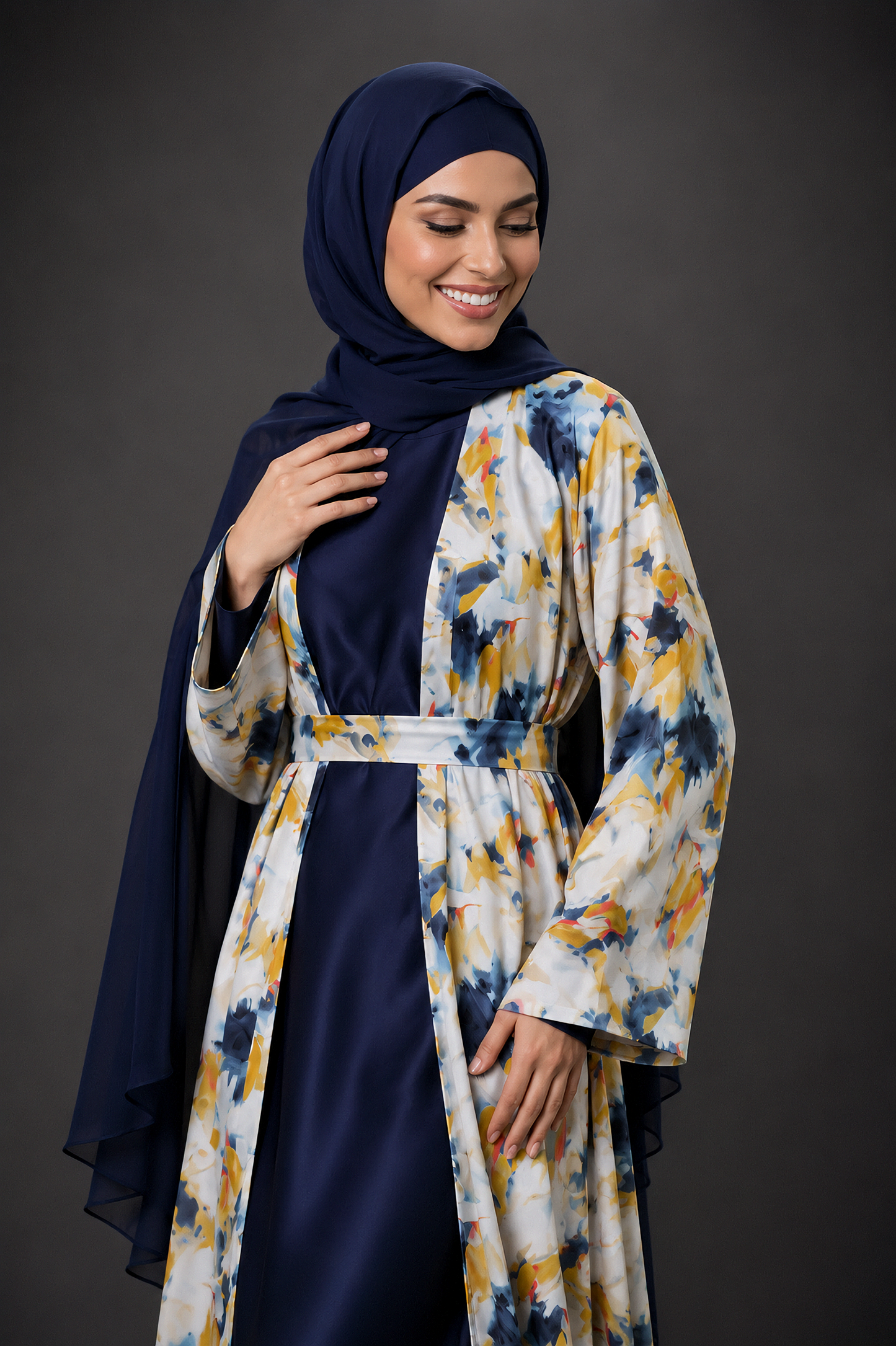 The Brushstroke Abaya 10990