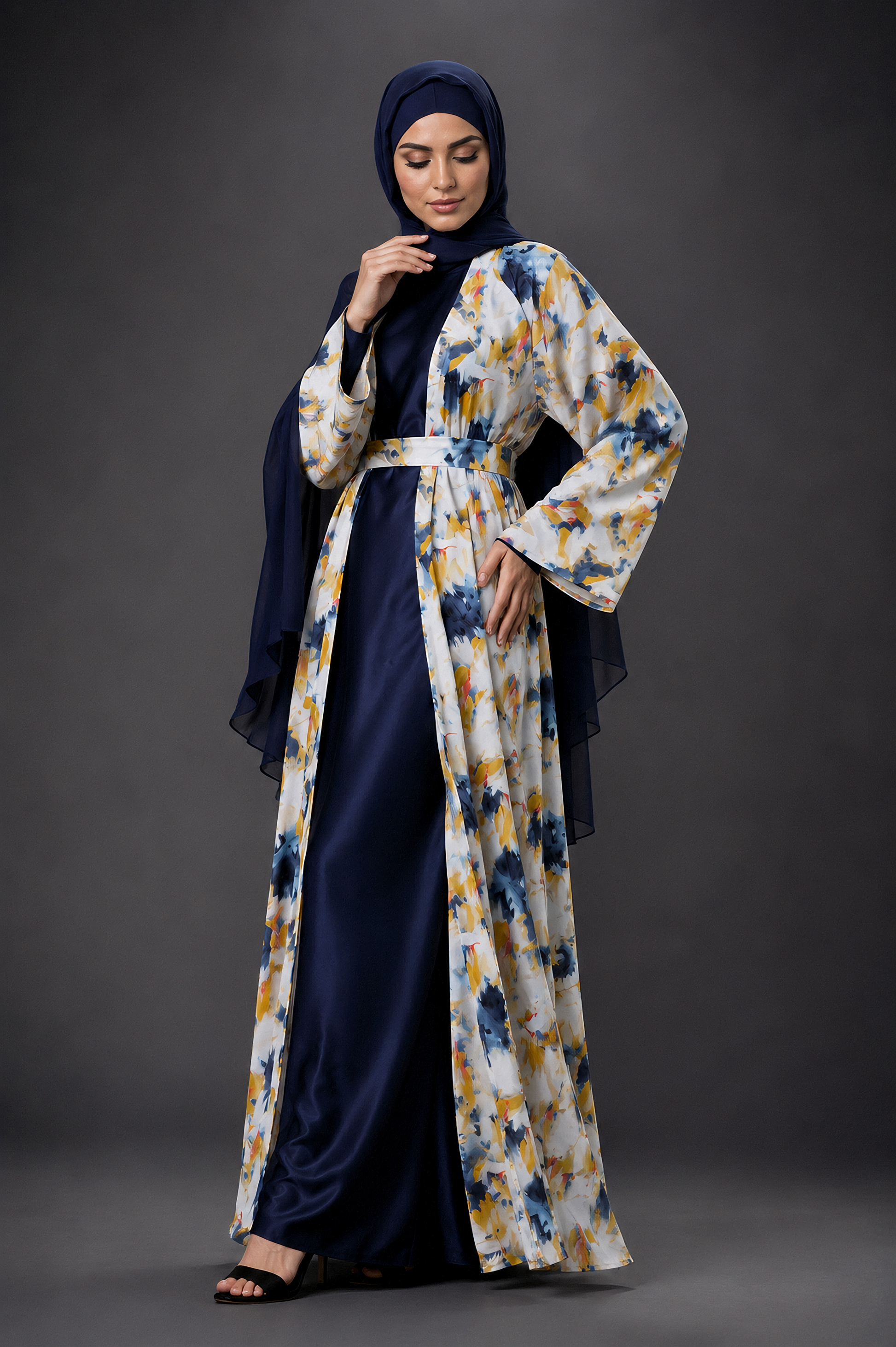 The Brushstroke Abaya23