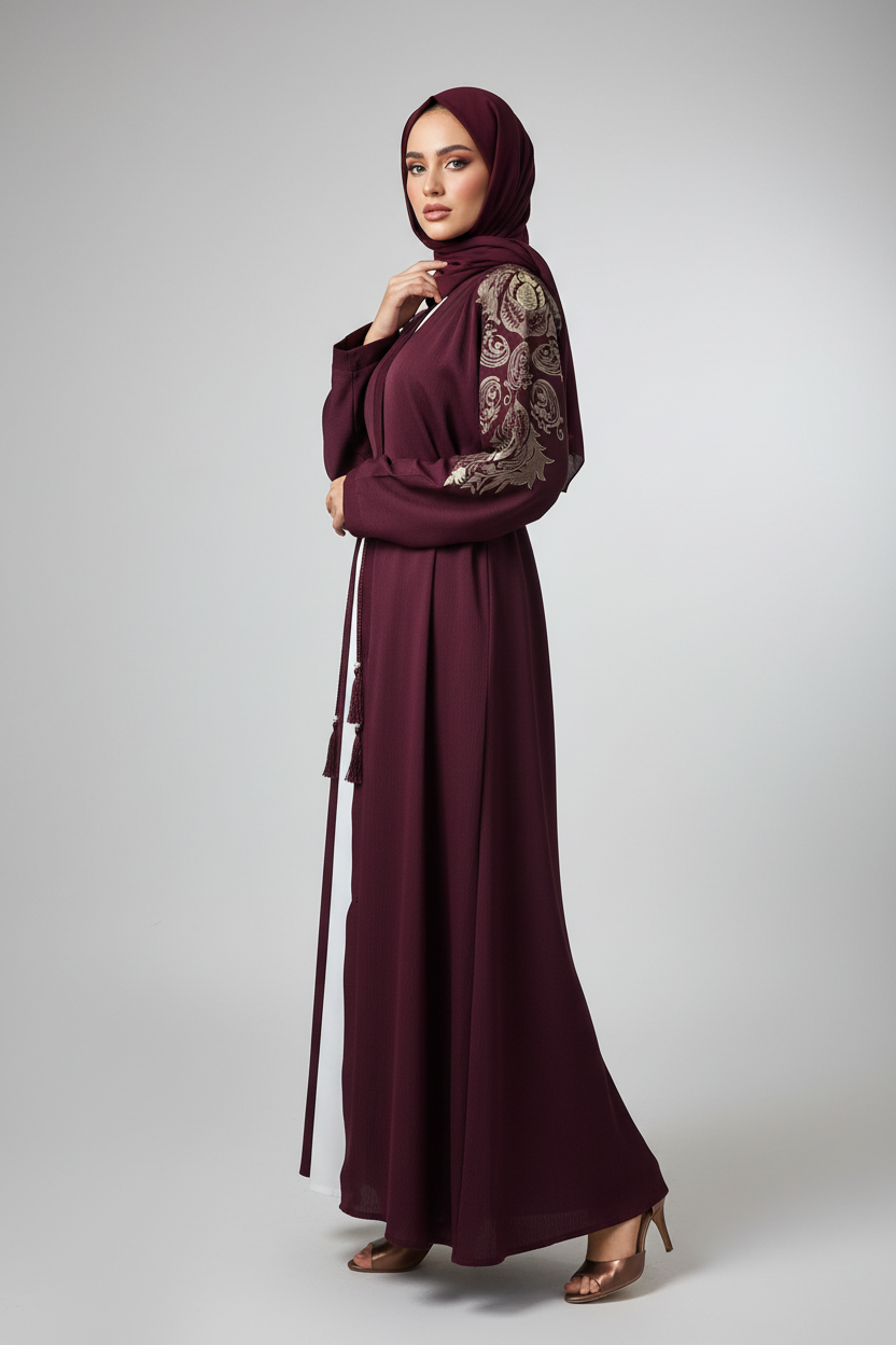 The Bordeaux Abaya
