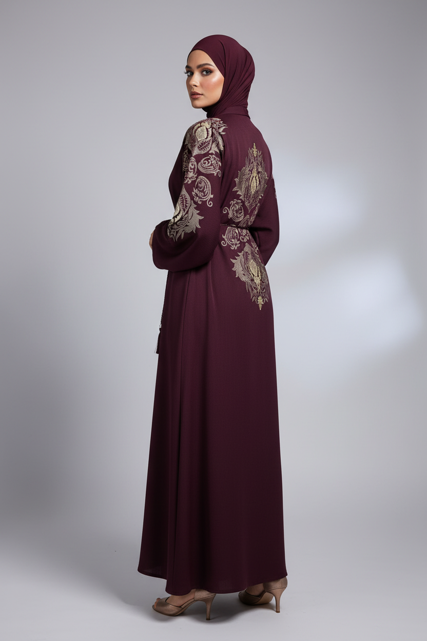 The Bordeaux Abaya