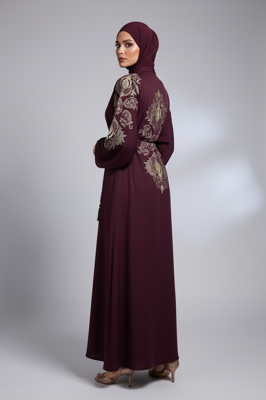 The Bordeaux Abaya