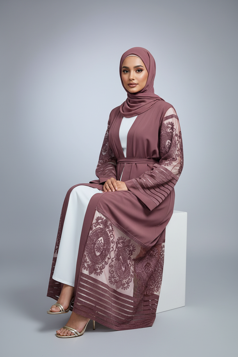 The Reverie Abaya0