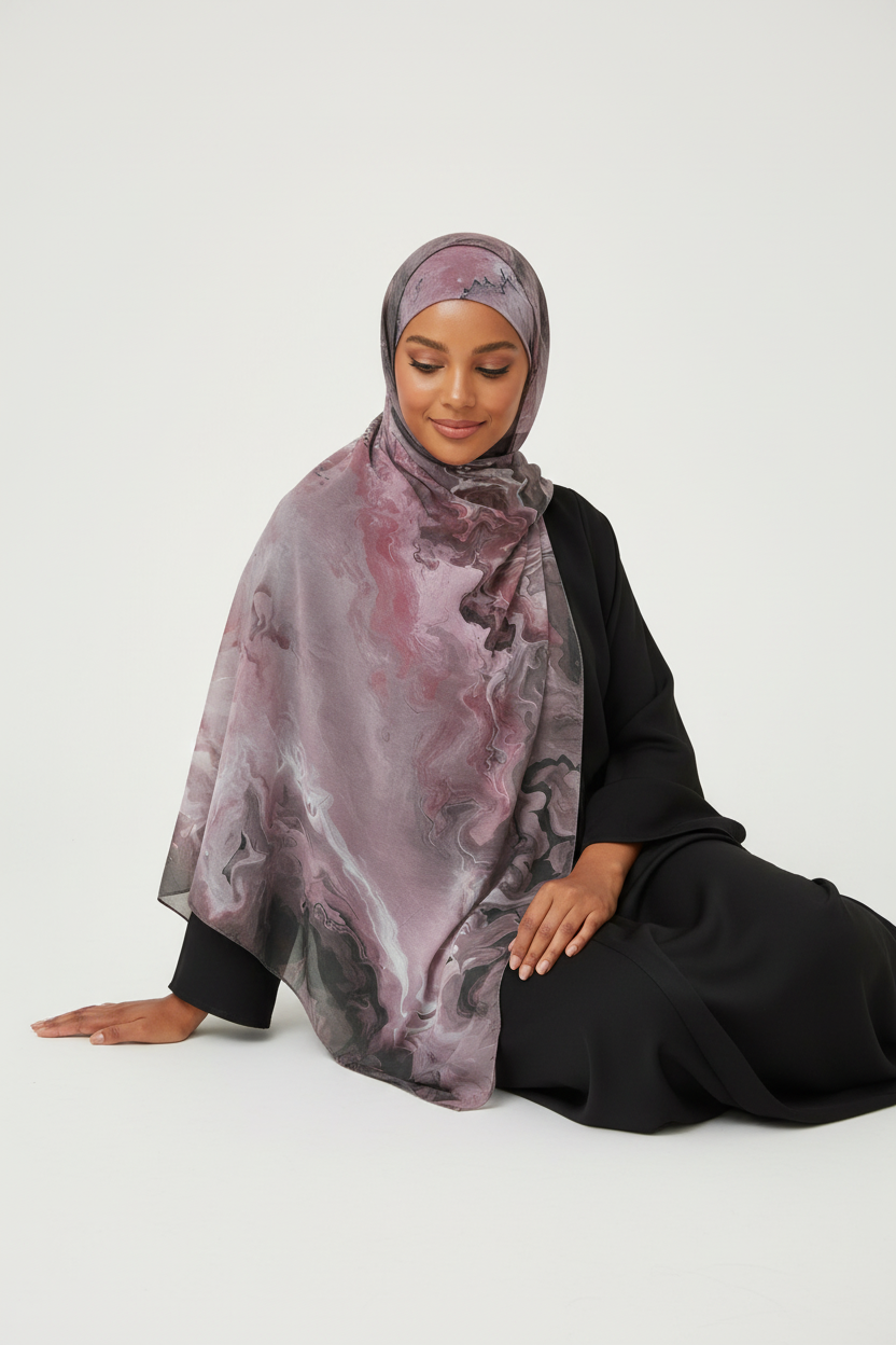 Watercolour Pour Hijabs