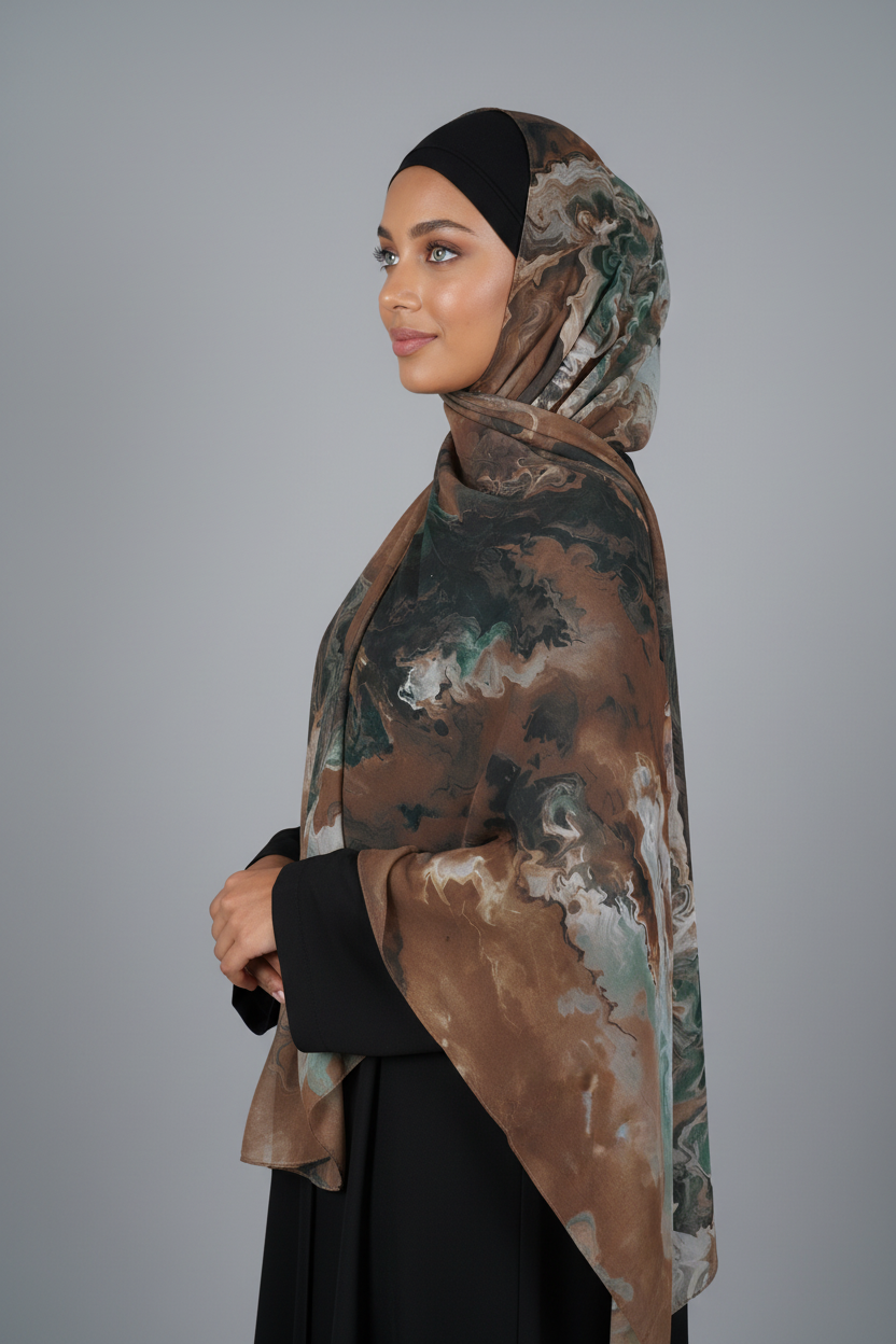Watercolour Pour Hijabs