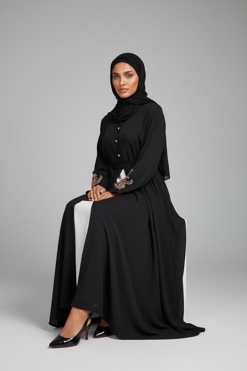 The Gilded Fable Abaya