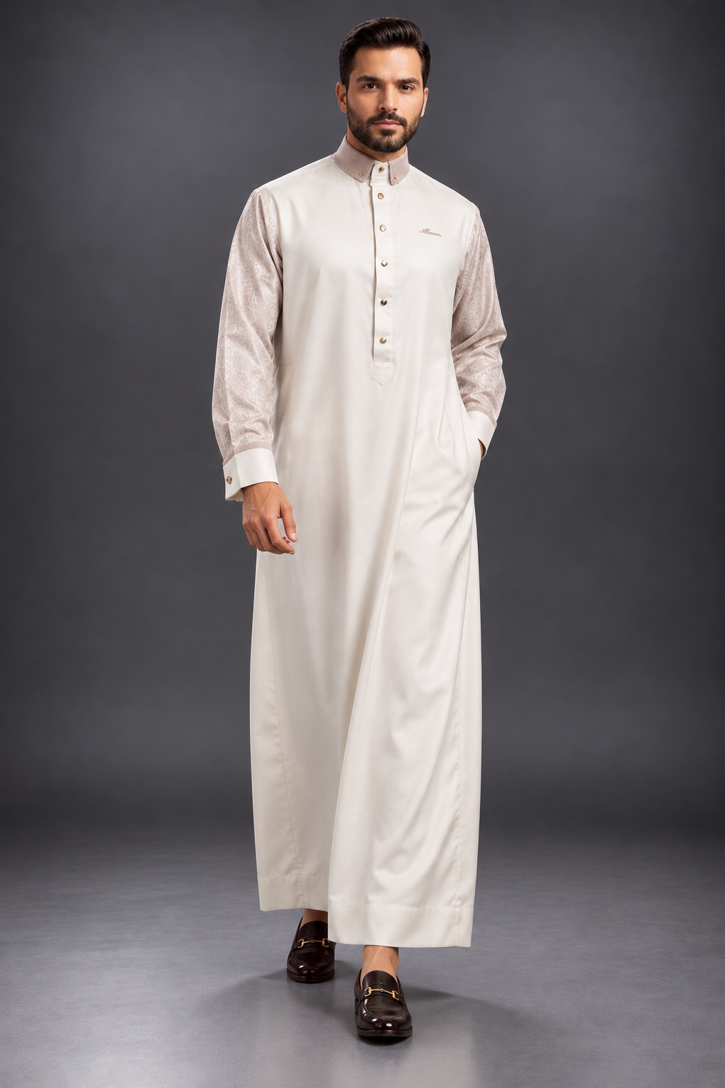 Lawung AAR2667 Gold Signature Thobe