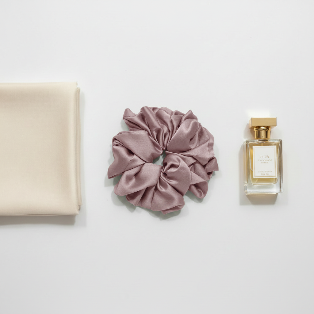 Flat lay 1 - white background