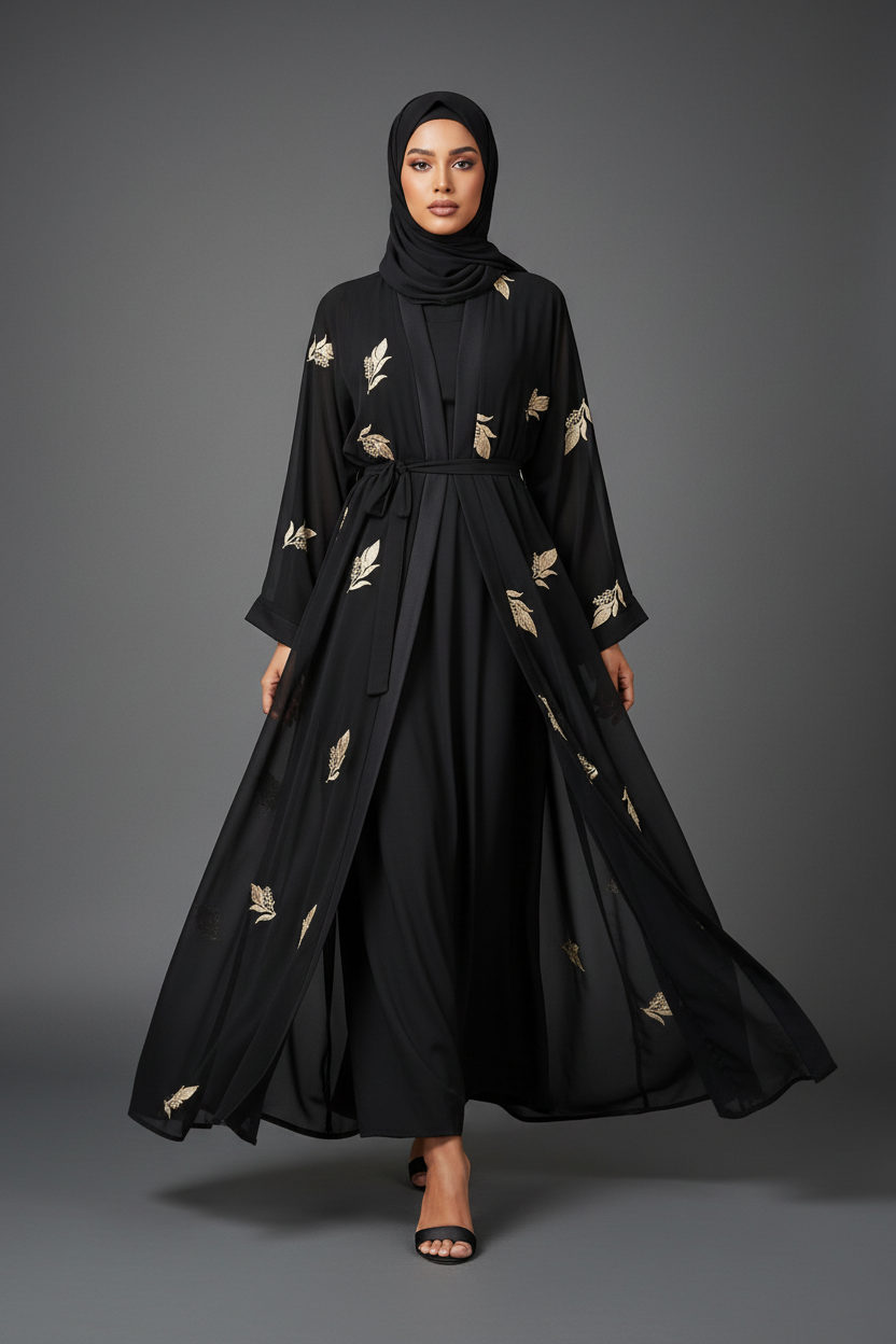 The Whisper Garden Abaya