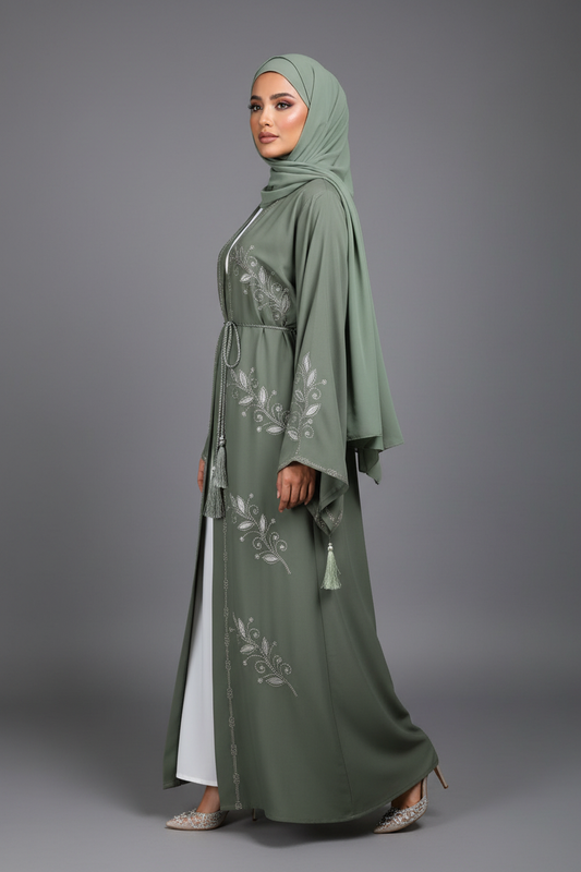 The Willow Crystal Abaya
