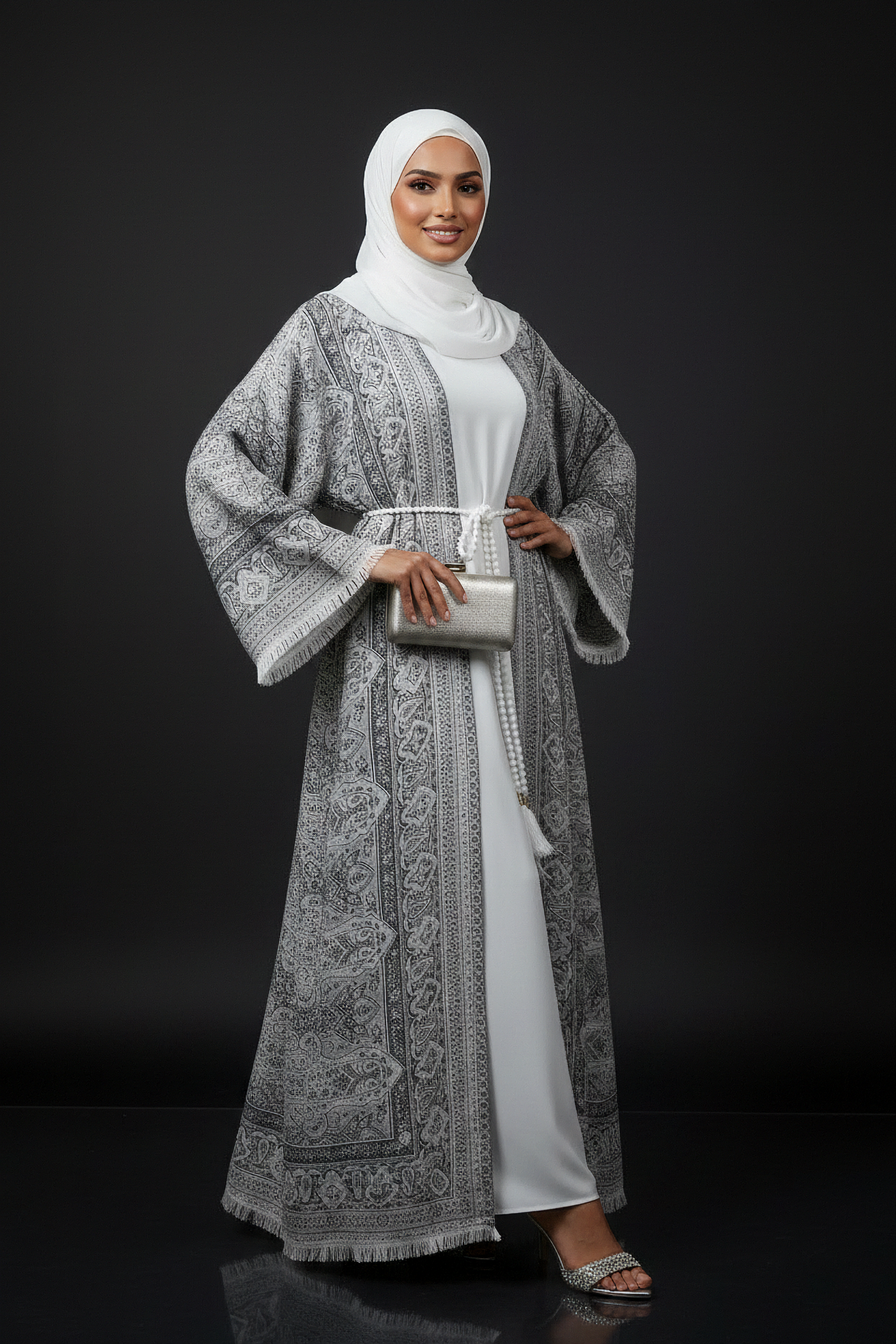 The Pearl Persian Pashmina Abaya