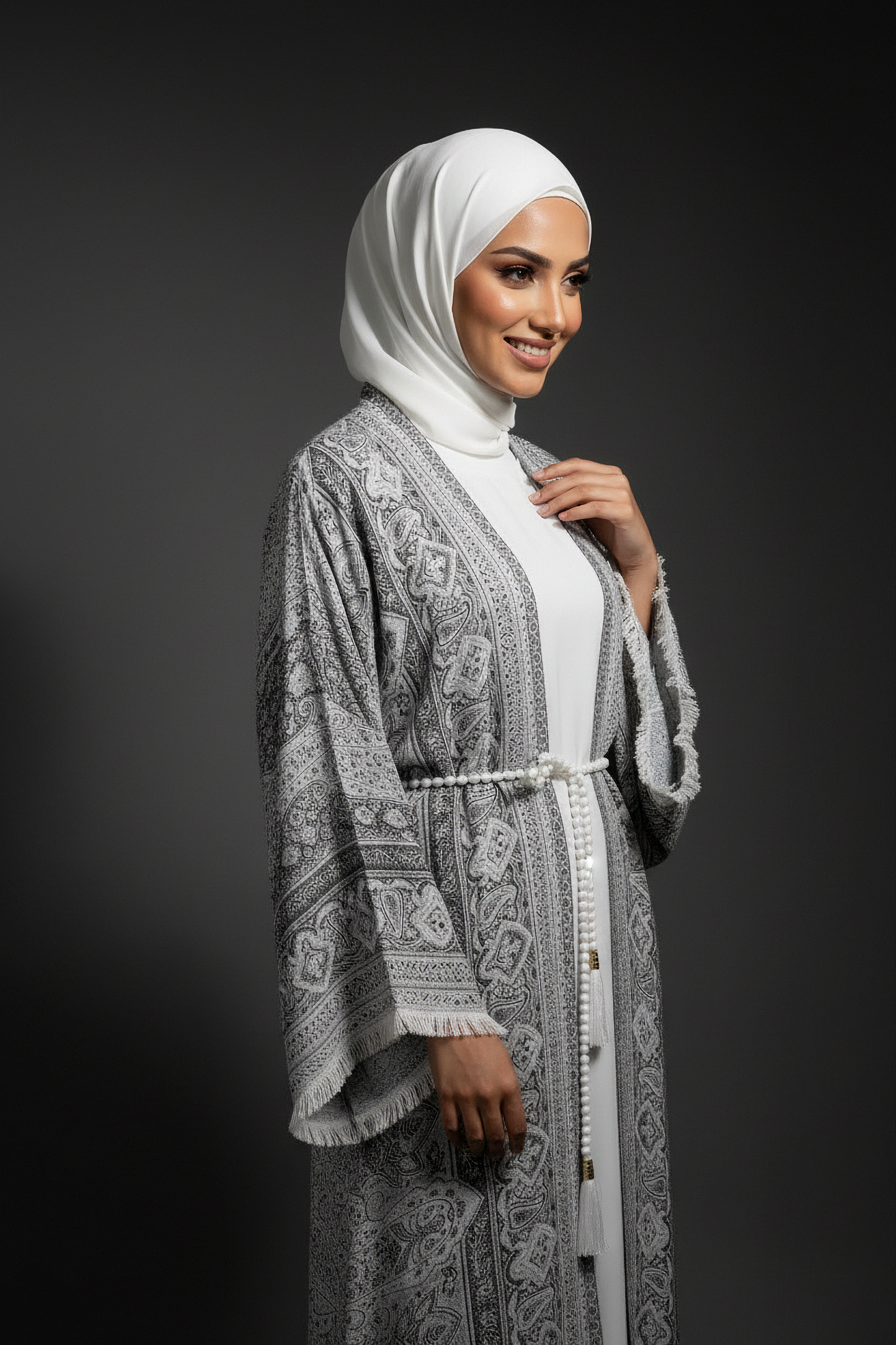 The Pearl Persian Pashmina Abaya