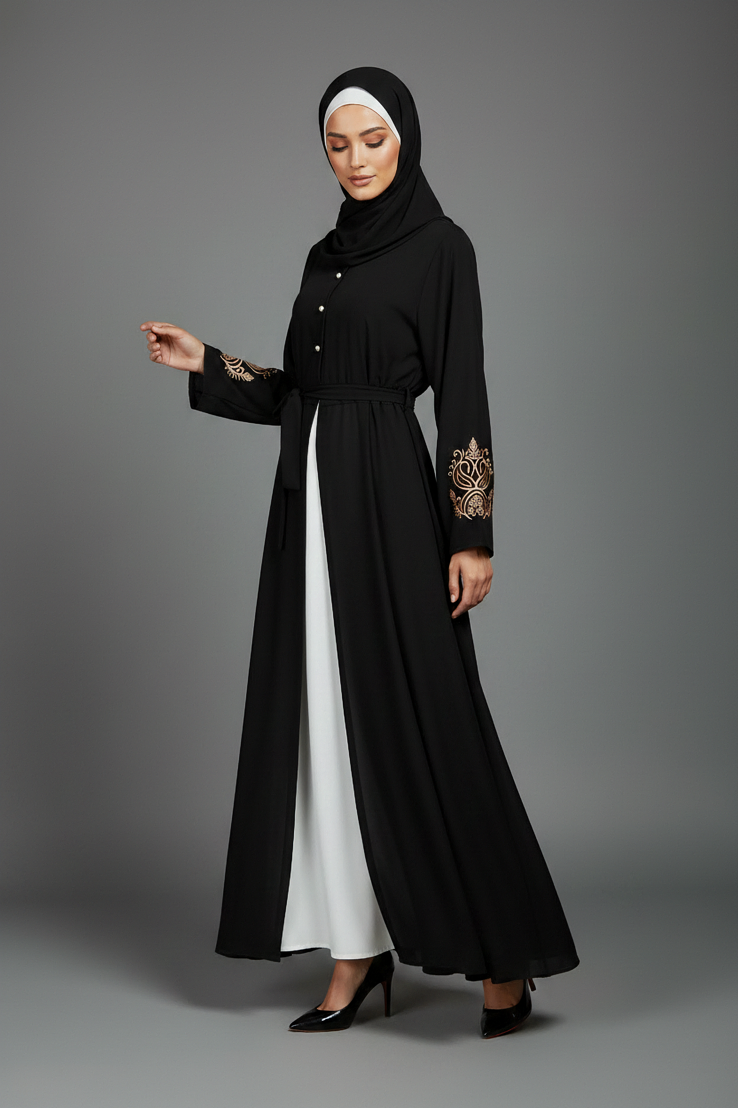 The Gilded Fable Abaya