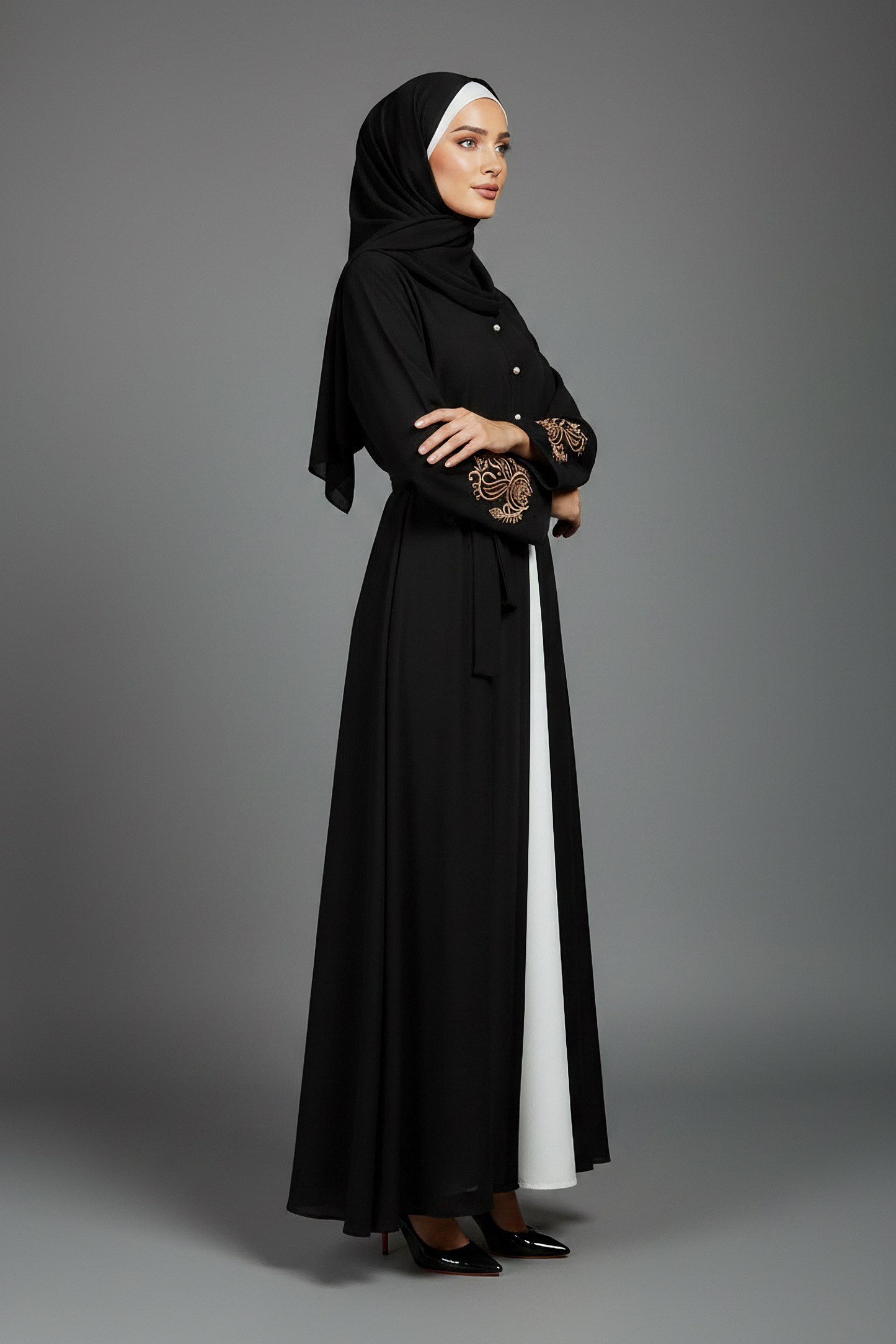 The Gilded Fable Abaya