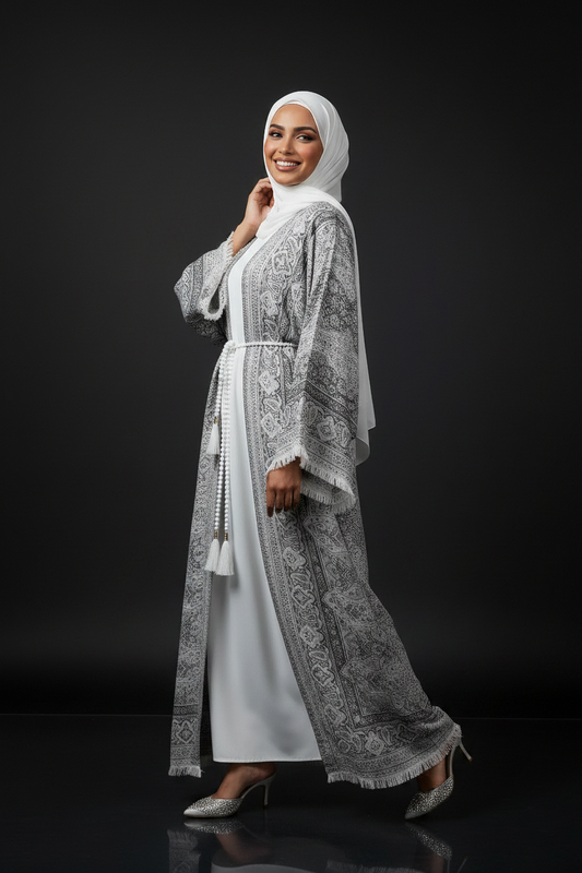 The Pearl Persian Pashmina Abaya