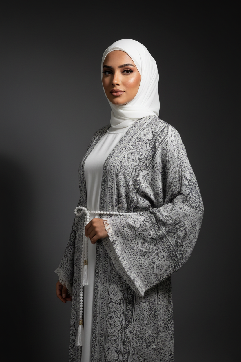 The Pearl Persian Pashmina Abaya