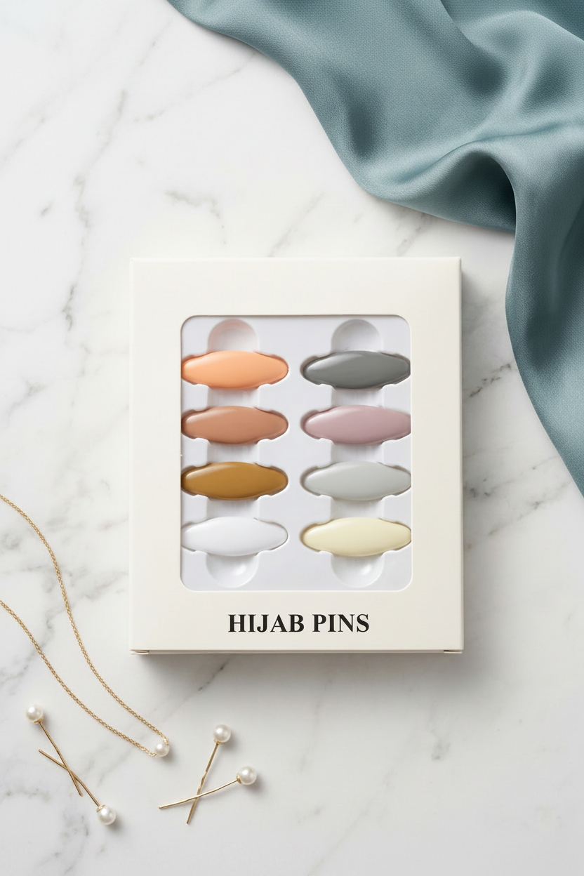 Oval Hijab Pins