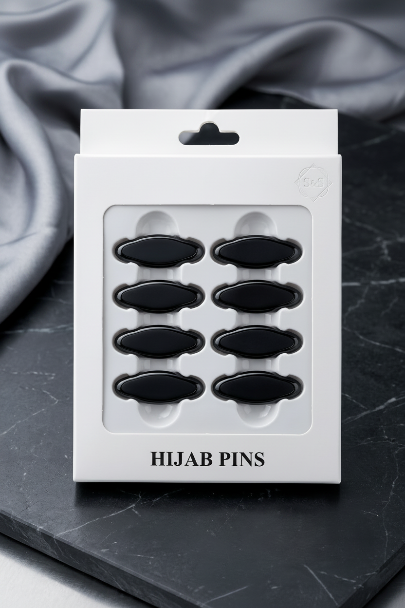 Oval Hijab Pins