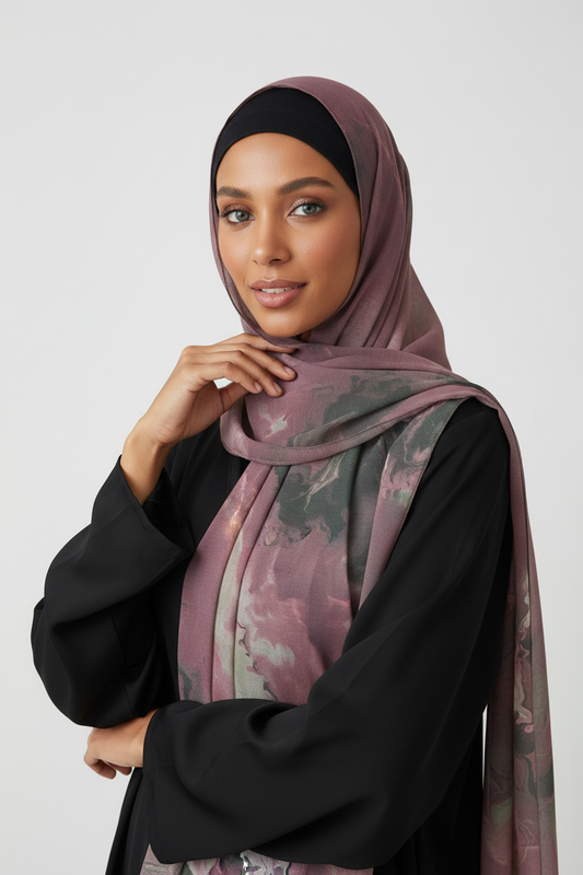 Mauve & Forest Watercolour2