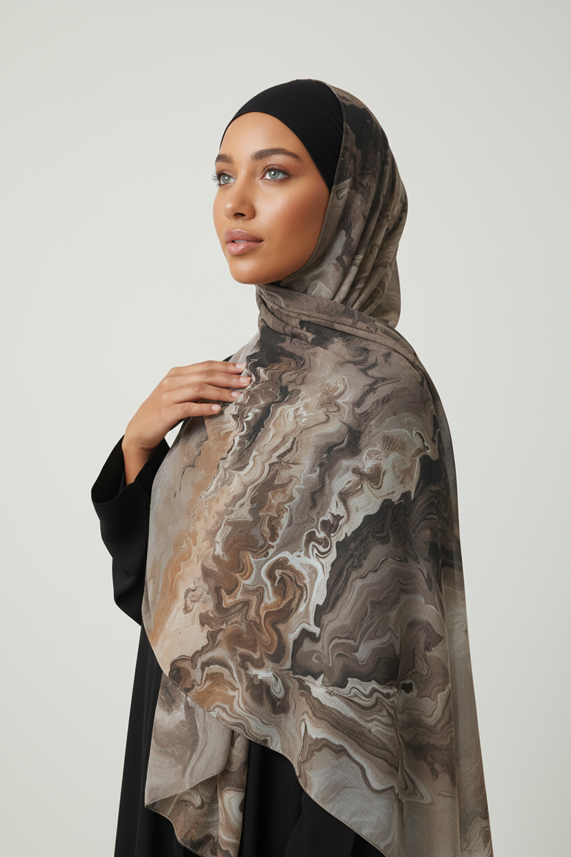 Watercolour Pour Hijabs