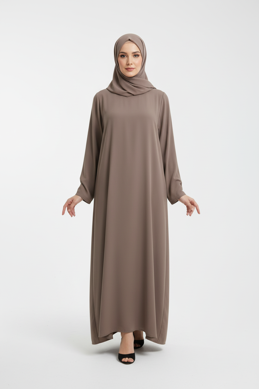 Mocha Essentials Abaya