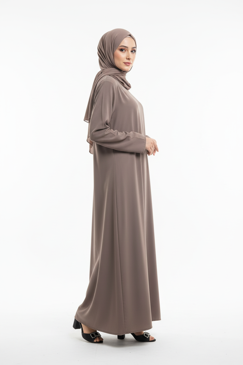 Mocha Essentials Abaya